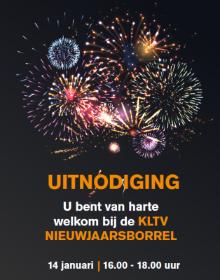 Nieuwjaarsreceptie | 16.00 - 18.00 uur